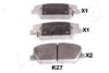 ASHIKA 50-0K-K27 Brake Pad Set, disc brake